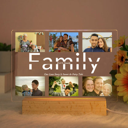 Radiant Moments - Personalized 3D Acrylic Lamp